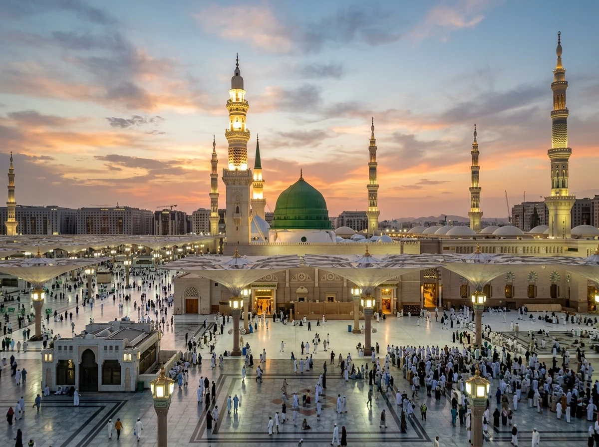 Al-Masjid an-Nabawi in Madinah Al-Munawwarah